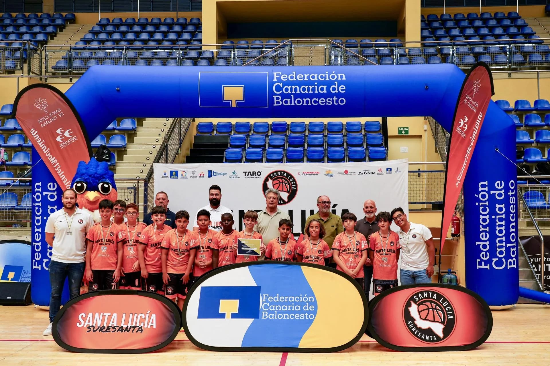 EL PREMINI MASCULINO DE SANTA LUCÍA SURESANTA FINALIZA DÉCIMO DE CANARIAS